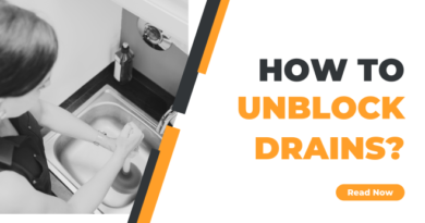 How to unblock drains