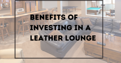 Benefits of investing in a leathe lounge