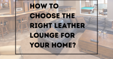 How to choose right leather for your lounge