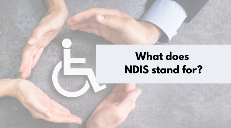 What does NDIS Stand for?