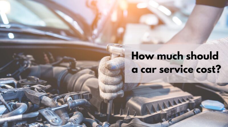 how much should a car service cost