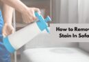 how to remove stain in sofa