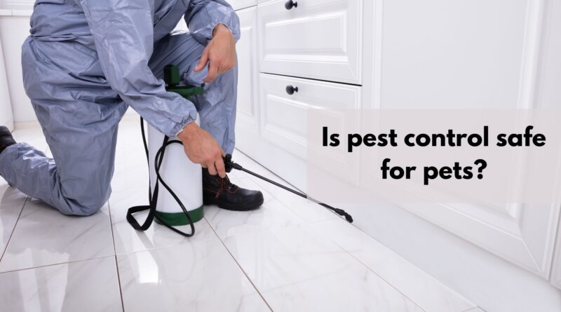 is pest control safe for pets